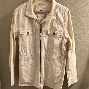 NWT Sonoma Cream Utility Jacket